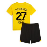 Dres Borussia Dortmund Karim Adeyemi #27 Domaci za djecu 2023-24 Kratak Rukav (+ kratke hlače)